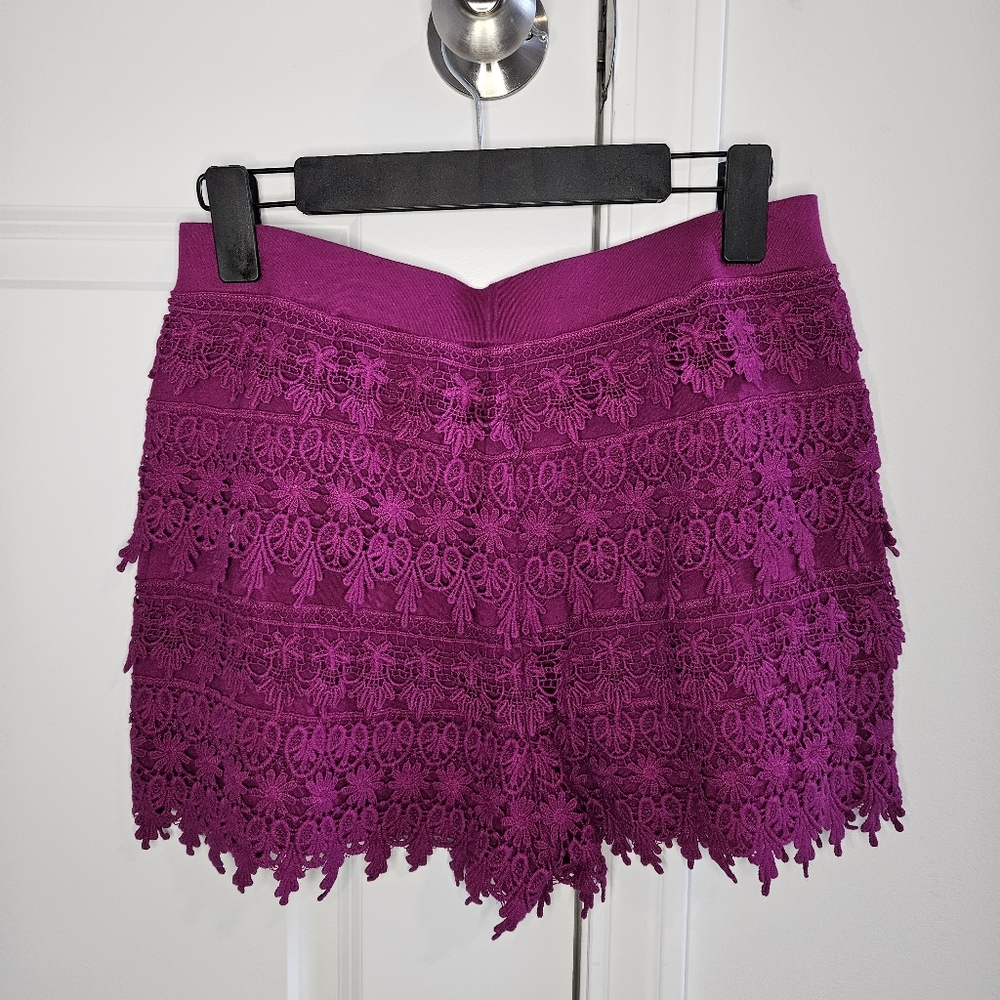 Barbie pink EXPRESS Small Lace Shorts